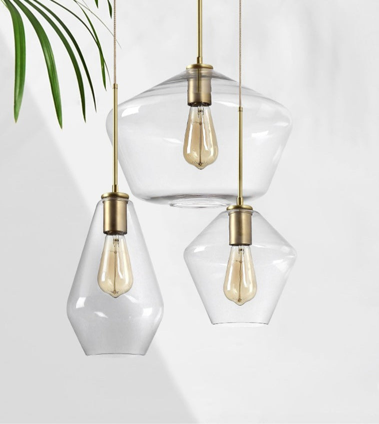 Averill | Moderna glaspendellampor