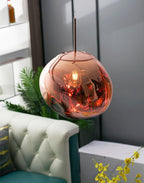 Vibrant Twisted Pendant Lights