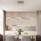 Aeristwist Minimalist Twisted Pendant Light For Modern Homes