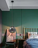 Scandinavian Rope And Glass Pendant Lights