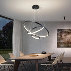 Lumenia | Contemporary LED Ring Chandelier