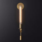 Elowen | Modern Fluted Glass Wall Sconce
