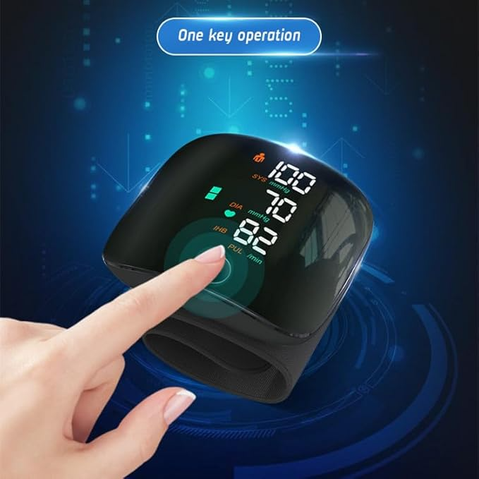 מד לחץ דם קומפקטי לפרק כף היד VeriWrist לקריאות יומיות מדויקות עם הפעלה ידידותית למשתמש