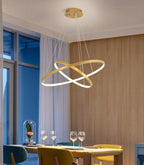Lumenia | Contemporary LED Ring Chandelier