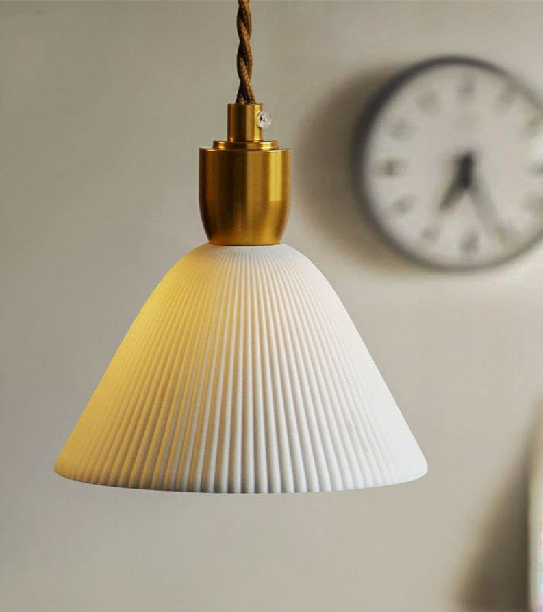 Marlo | Lampade a sospensione moderne in ceramica bianca