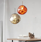 Vibrant Twisted Pendant Lights