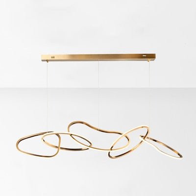 Aeris Nordic Irregular Luxury Pendant Light Ceiling Lamp