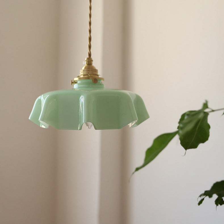 Lunaria | Pendente Fiore di Vetro & Lampade a Soffitto