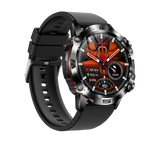 שעון חכם לבריאות Vireson LX עם מסך מגע AMOLED בגודל 1.43 אינץ', מד דופק, לחץ דם, סוכר בדם, BMI, שיחות בבלוטות'