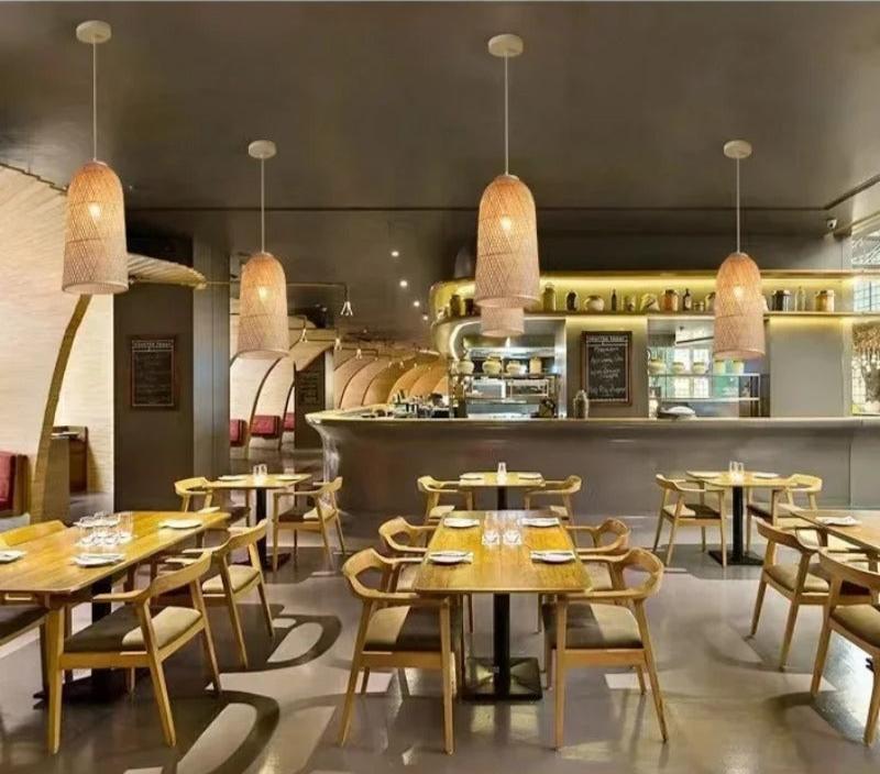 Graceful Bamboo Pendant Light