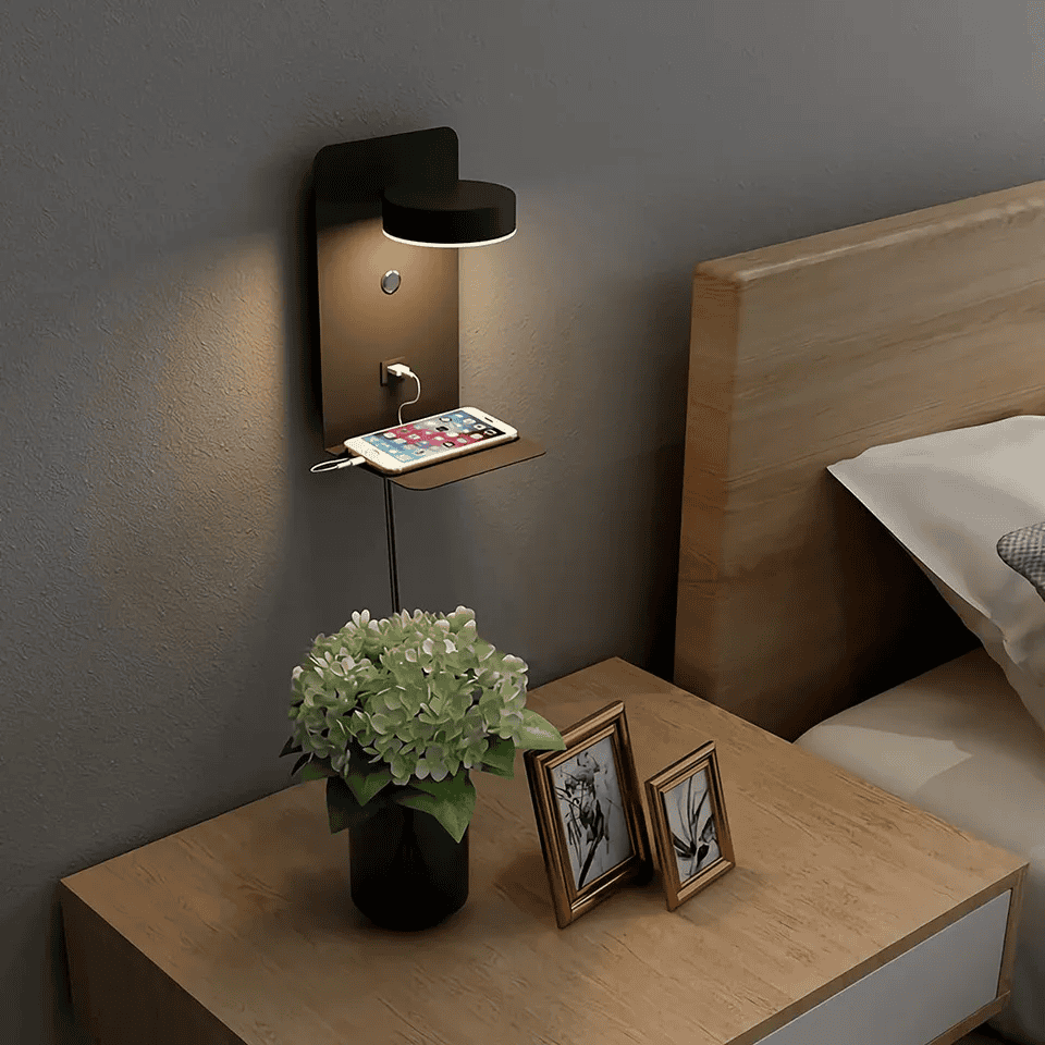 LumoNest | Lampada da letto a luce calda per comfort elegante