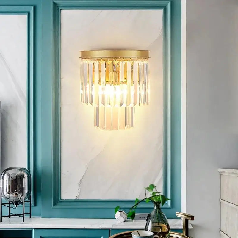 RoyalCrystal - מנורת קיר קריסטל