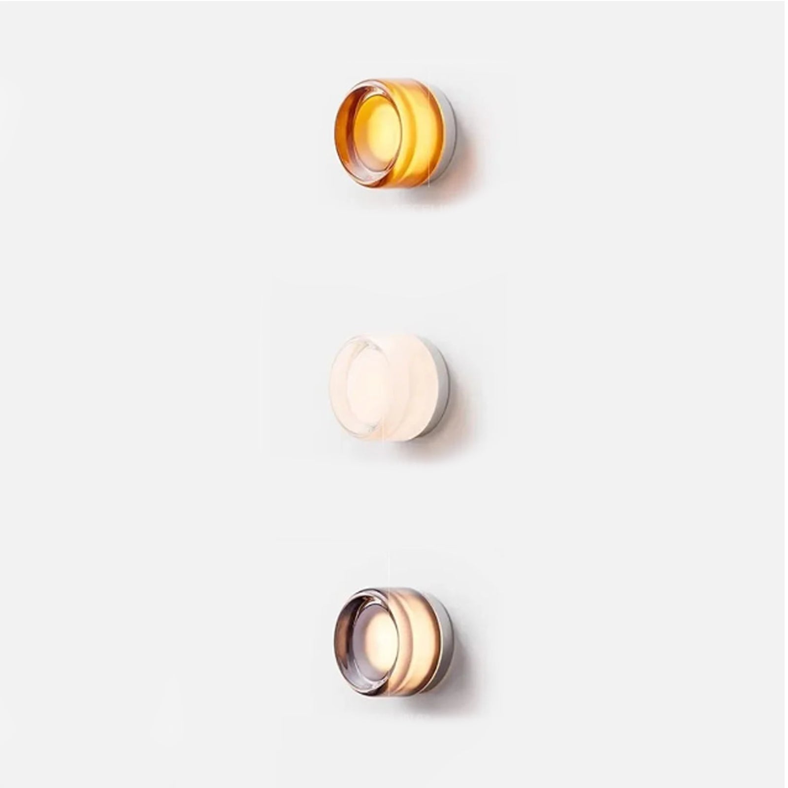 Lampada da parete AuroraGlass Premium di Lumenari Studio