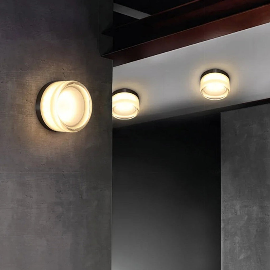 Lampada da parete AuroraGlass Premium di Lumenari Studio