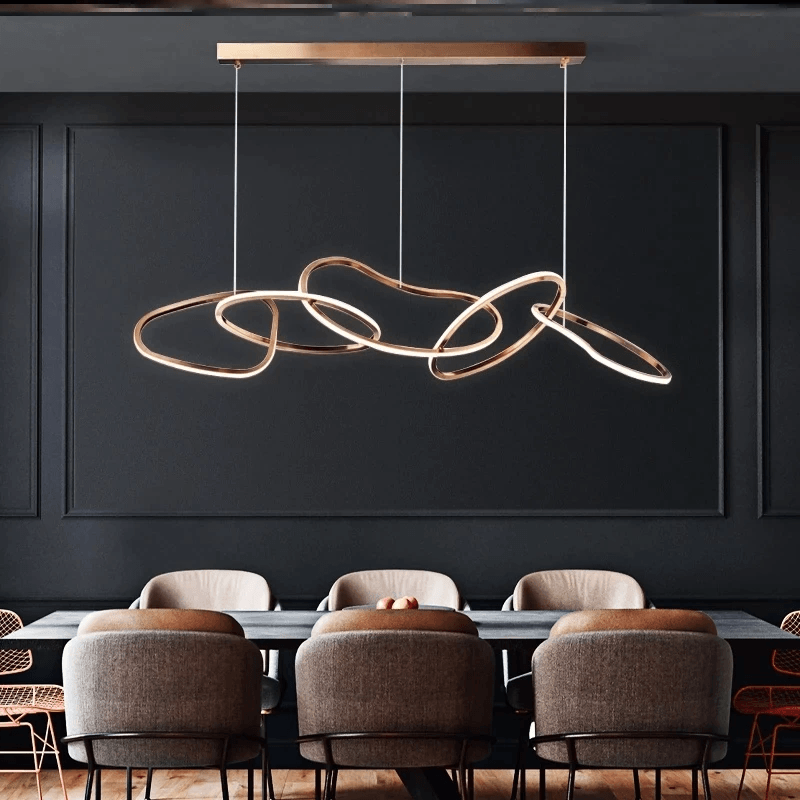 Aeris Nordic Irregular Luxury Pendant Light Ceiling Lamp