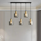 Modern taklampa med 3 ringar – elegant belysning för matsal