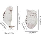 נוקטורן | מנורת קיר עם צללית של נשר וינשוף