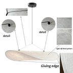 LumaWeave Artisan Handmade Lamp With Potato Chip Light