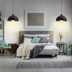 Solara Dome Shade Pendant Light For Cozy Ambient Glow