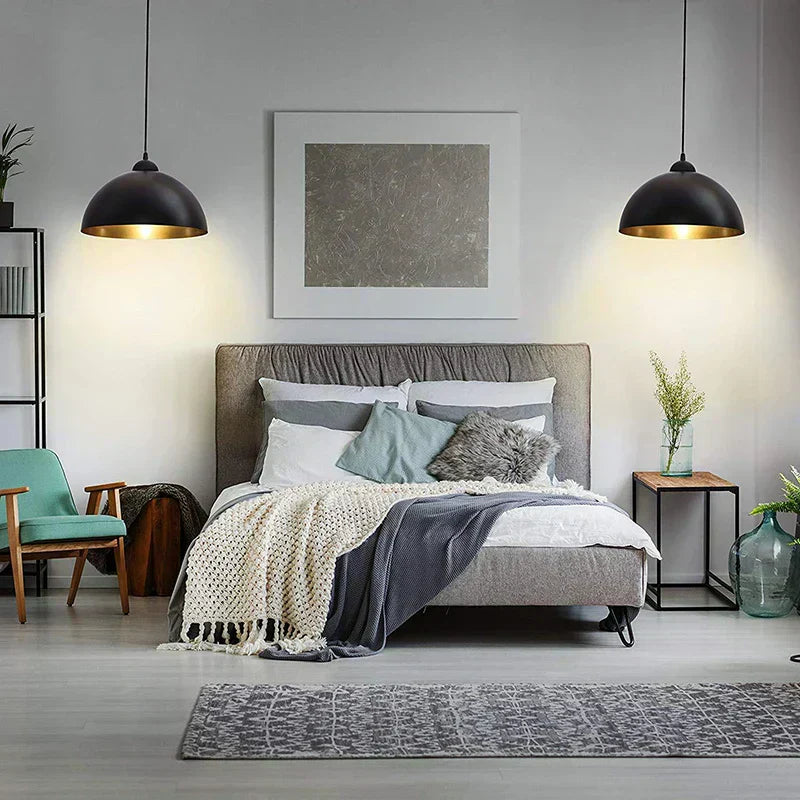 Solara Dome Shade Pendant Light For Cozy Ambient Glow