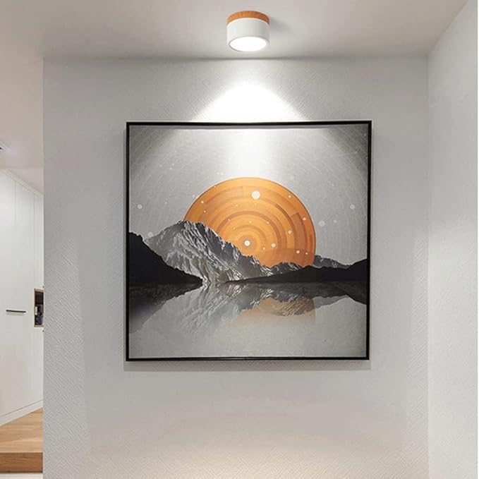 נורדי תאורת תקרה גלילית LED – תאורה מודרנית וכלכלית למעבר