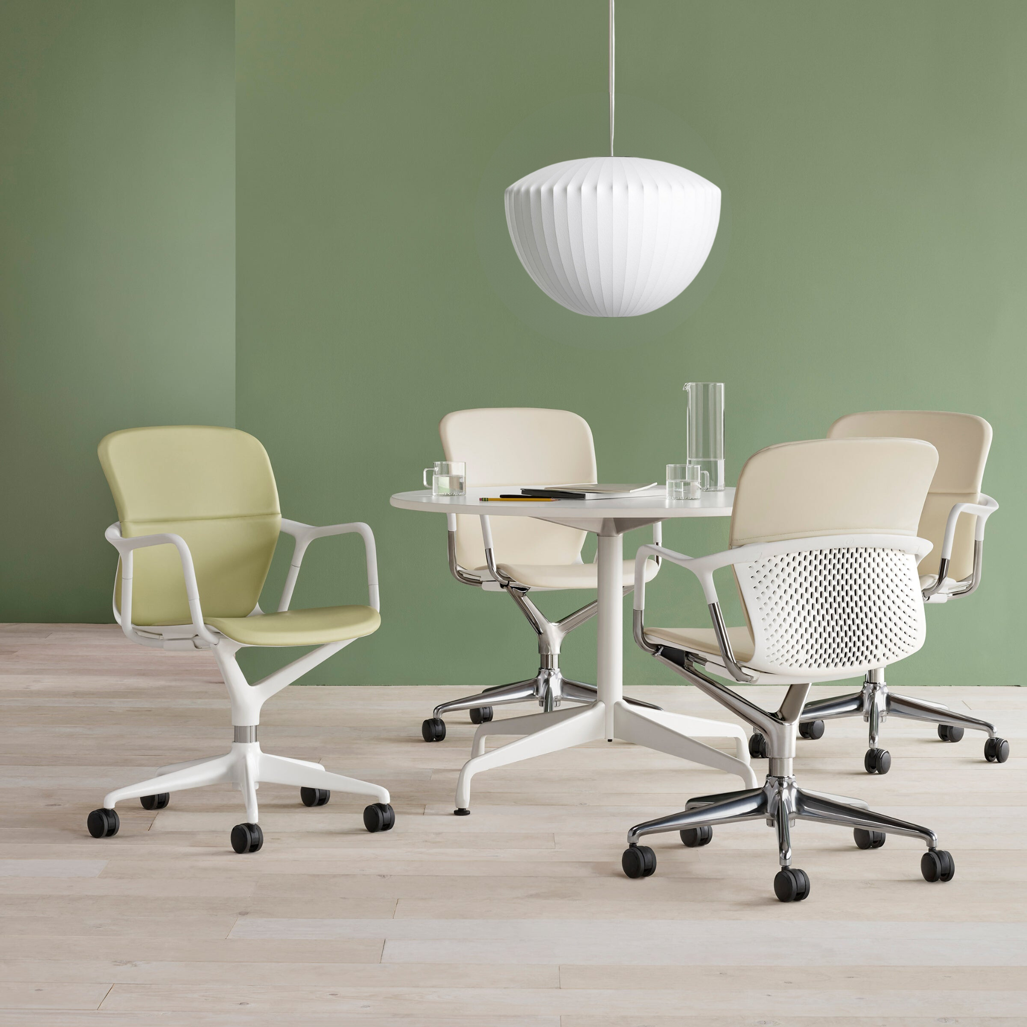 Verdantweave Modern Wood And Metal Pendant Light Fixture