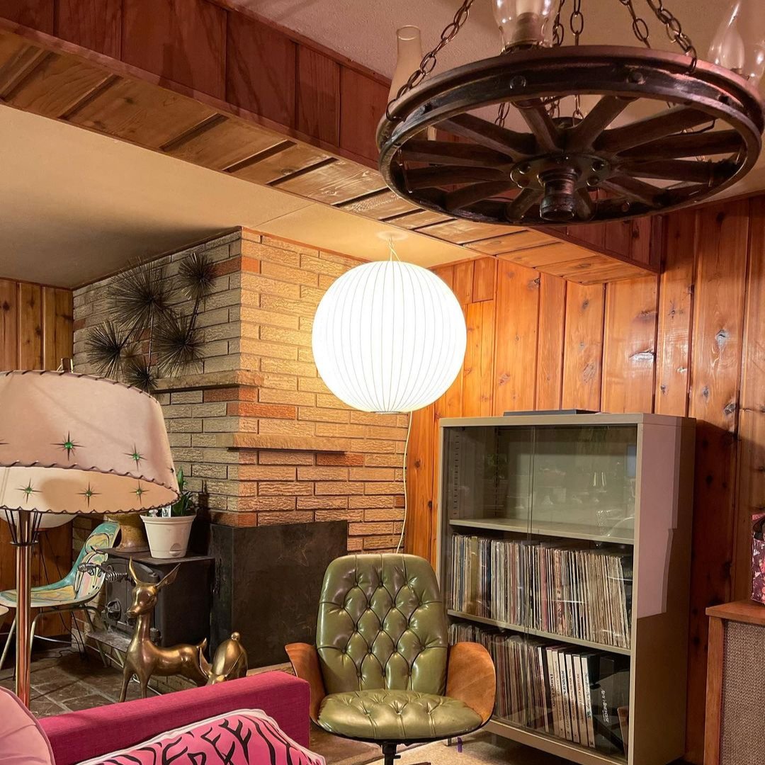 Lumira Nordic Wood And Steel Pendant Light With Soft Glow