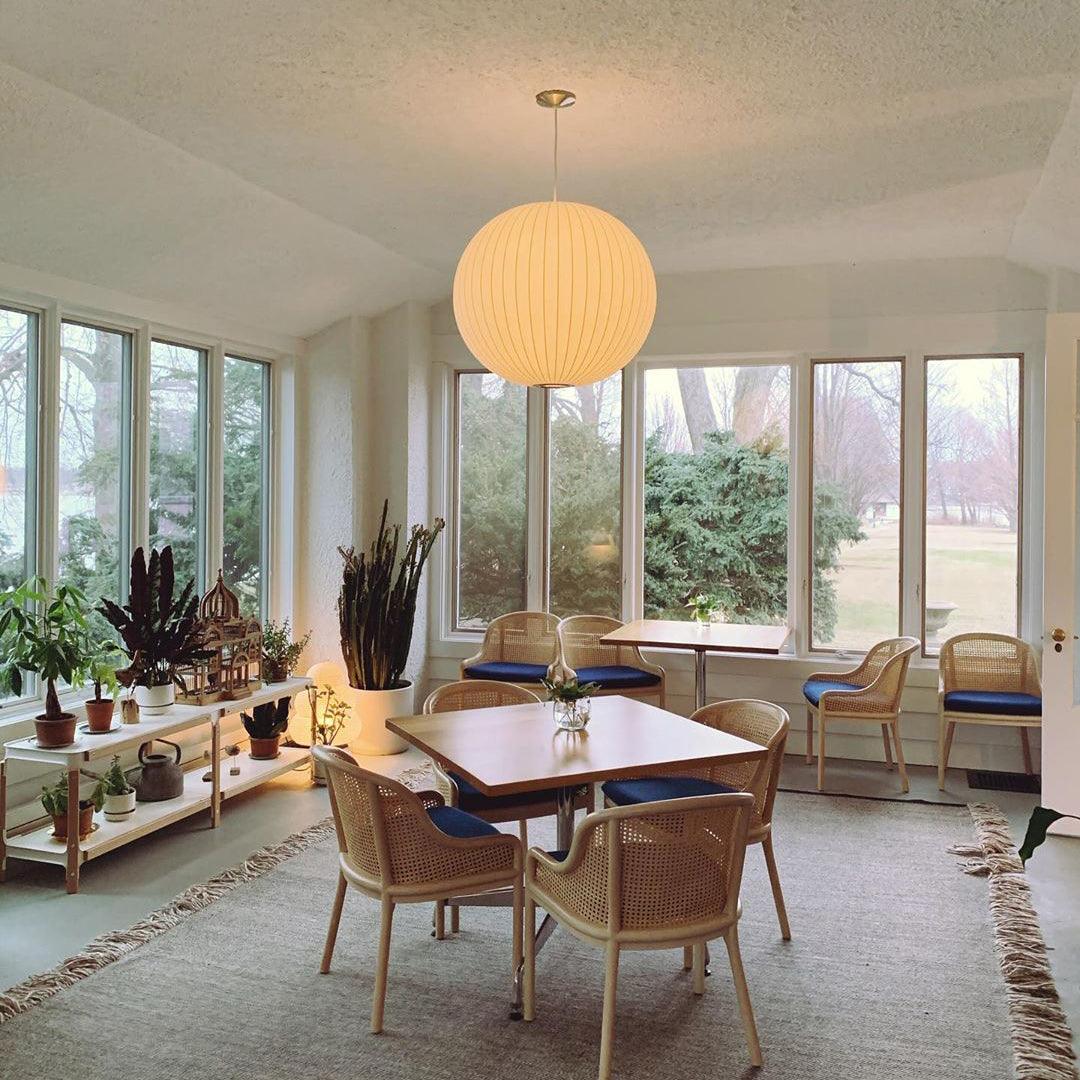 Lumira Nordic Wood And Steel Pendant Light With Soft Glow