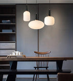 Nordic Fluted Glass Pendant Light for Modern Interiors