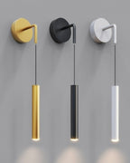 Astralume Cylinder Led Wall Sconce For Hallways And Living Rooms