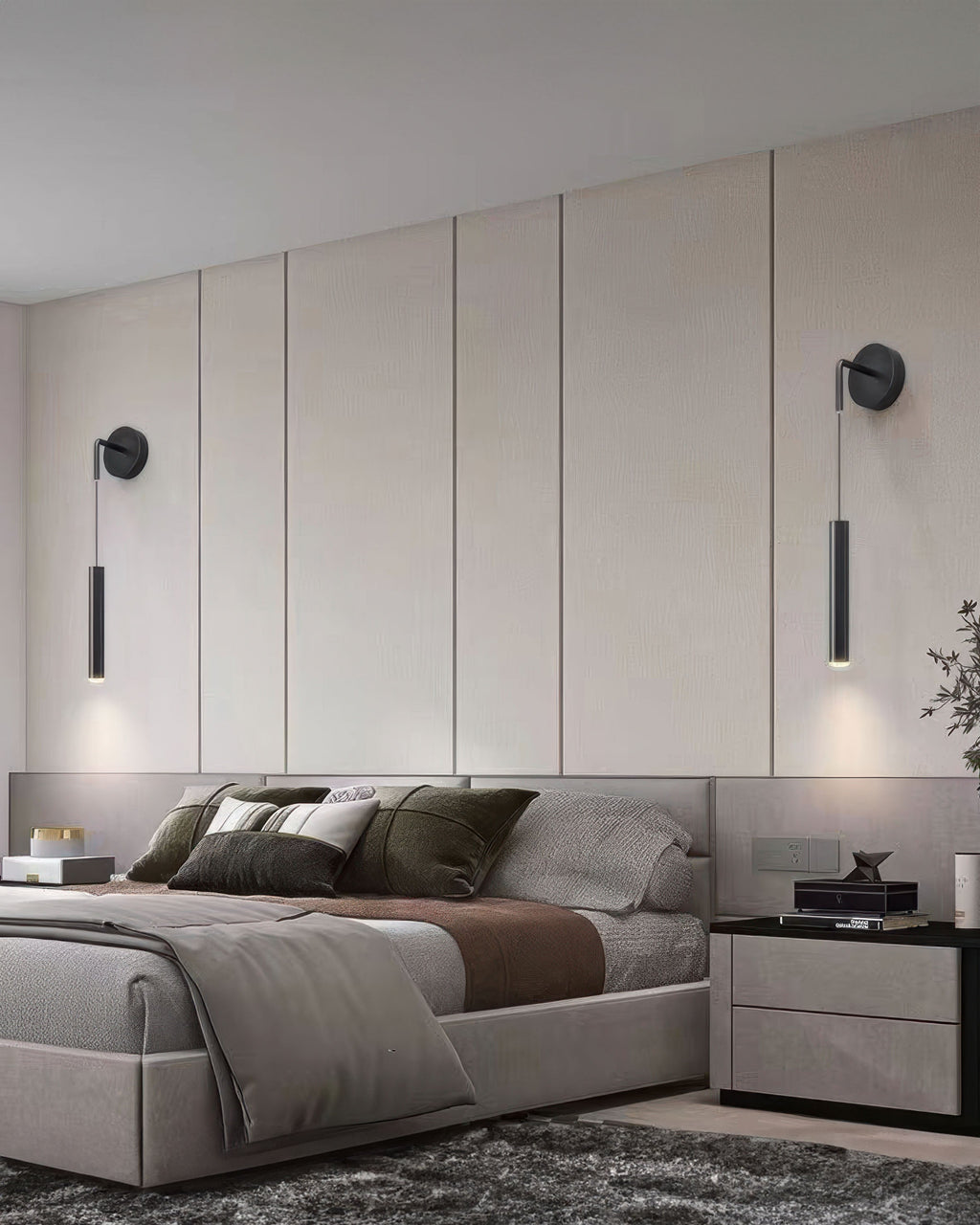 Astralume Cylinder Led Wall Sconce For Hallways And Living Rooms