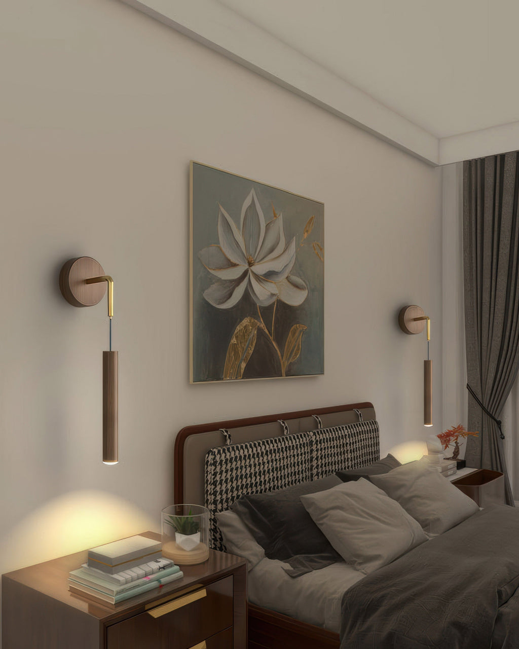 Astralume Cylinder Led Wall Sconce For Hallways And Living Rooms