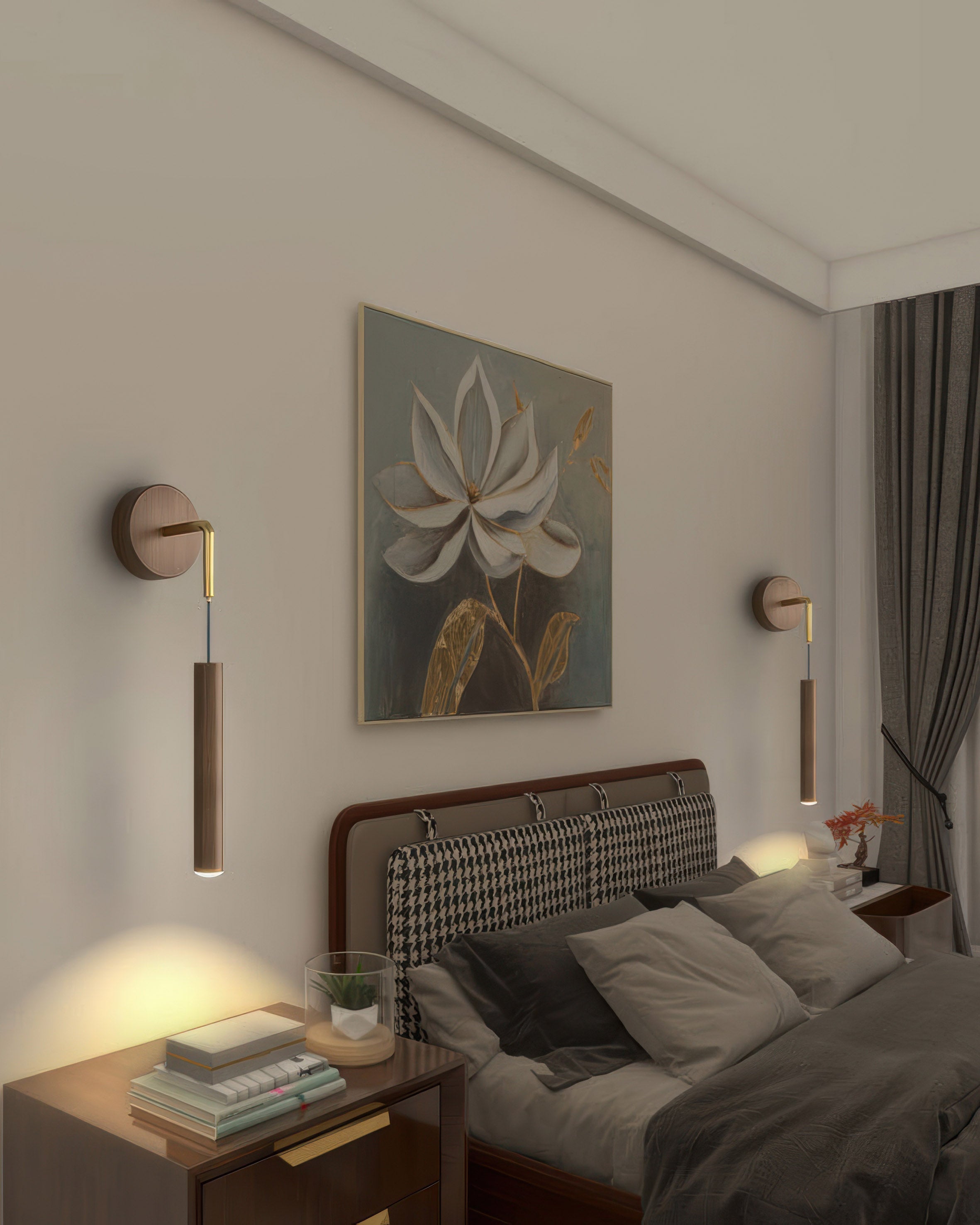 Astralume Cylinder Led Wall Sconce For Hallways And Living Rooms