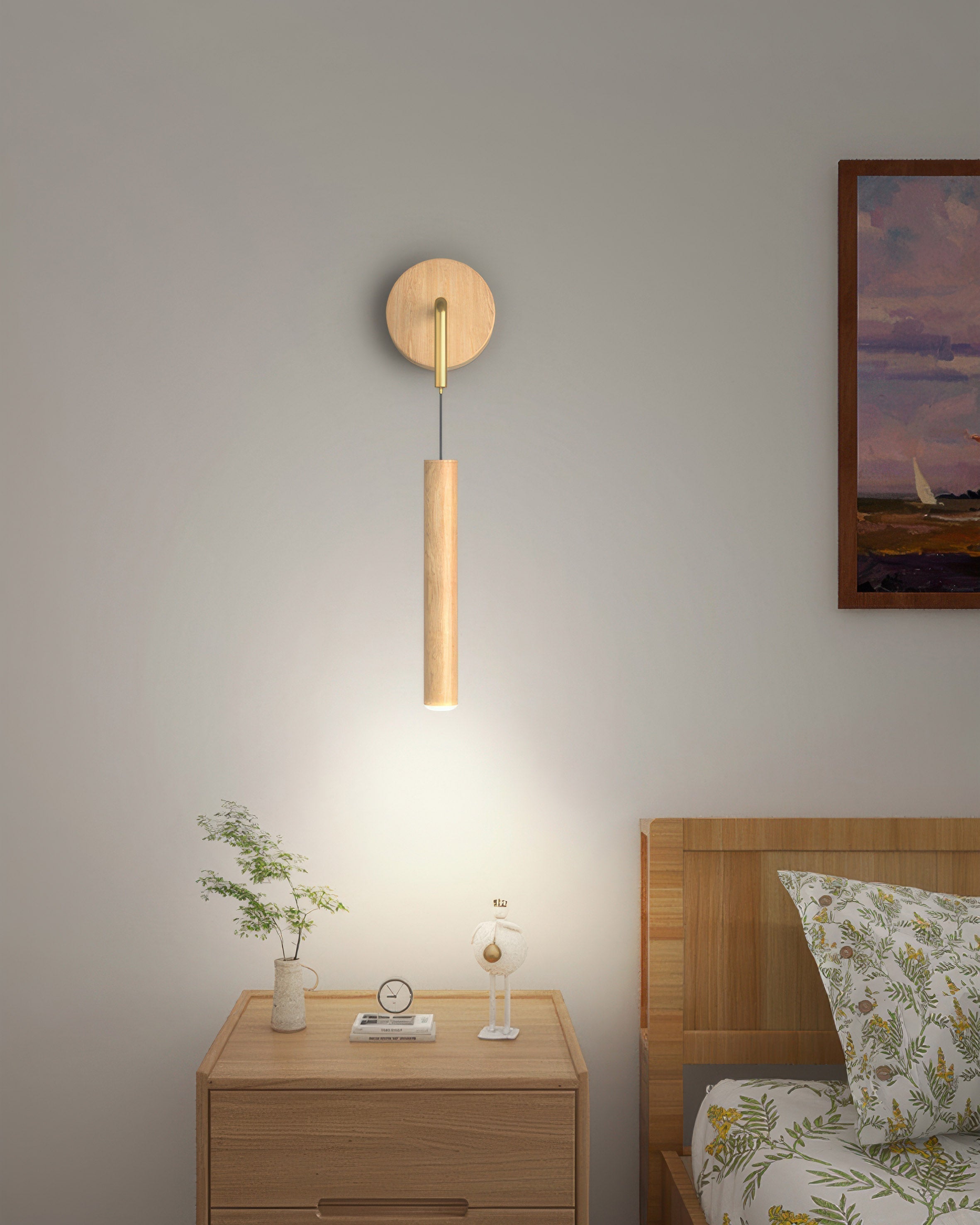 Astralume Cylinder Led Wall Sconce For Hallways And Living Rooms