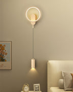 Lumos Nordic Wood Grain Wall Lamp With Japandi Influence