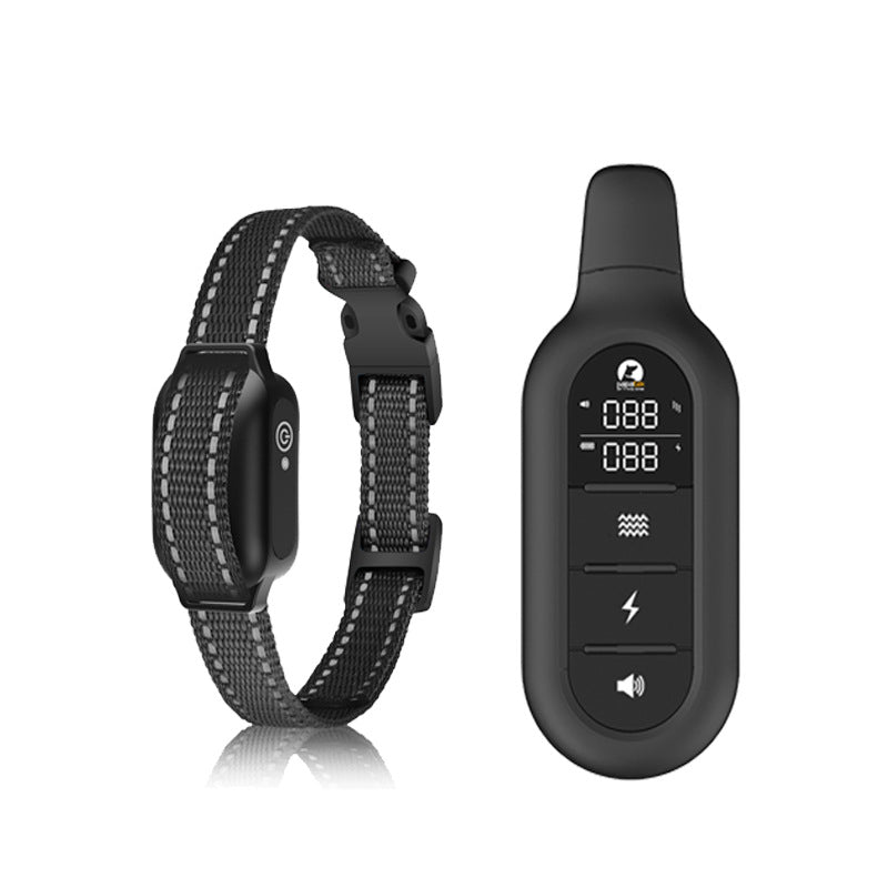 CanisPro Waterproof Electric Dog Training Collar With Remote 16 Static Levels 1km Range Tone And Vibration Modes