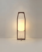 Lampada da terra Kizuna in legno giapponese retrò Zen luce ambientale