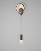 Lumos Nordic Wood Grain Wall Lamp With Japandi Influence