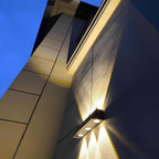 HelioCasa | Lampada da parete esterna solare LED impermeabile