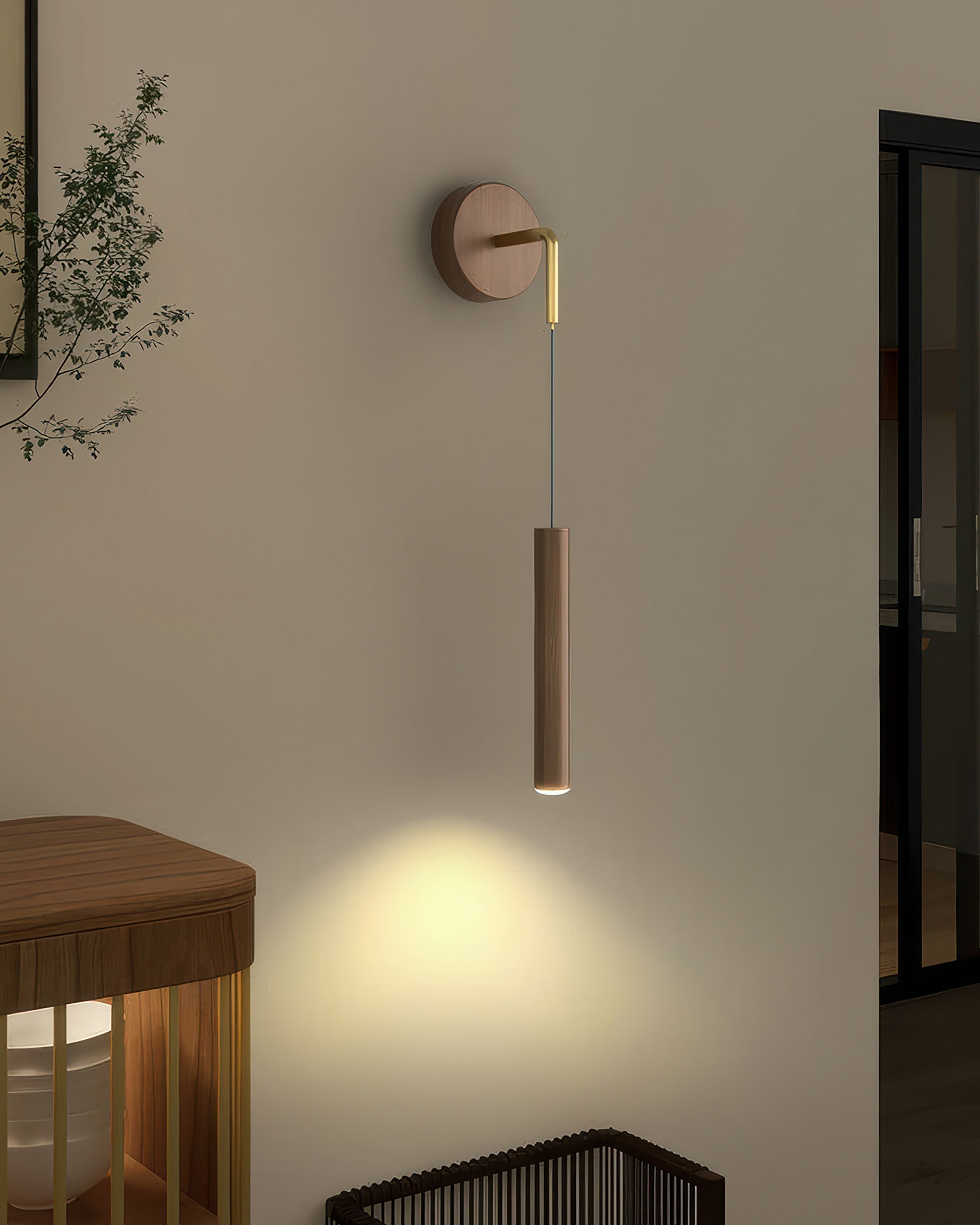Astralume Cylinder Led Wall Sconce For Hallways And Living Rooms