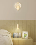 Lumos Nordic Wood Grain Wall Lamp With Japandi Influence