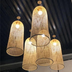 Graceful Bamboo Pendant Light