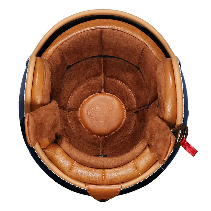 קסדת ג'ט פתוחה רטרו וינטארו עם קליפה קלת משקל ABS וקצף פנימי EPS לרכיבה נוחה