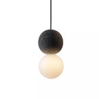 Quorra Geometric Pendant Light Featuring Opal Diffuser