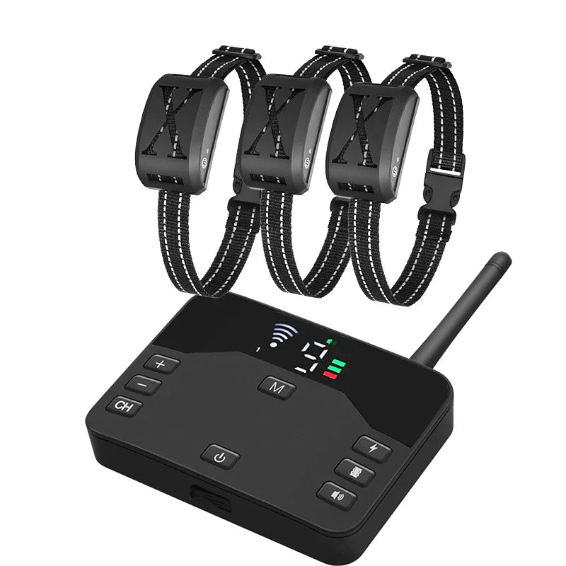 מערכת גדר אלחוטית PawGuard לכלבים עם קולר 9–240m