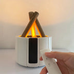 LumaMist | Umidificatore a fiamma con aromaterapia e purificatore d'aria