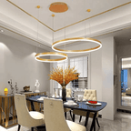 NovaCircle LED Circle Pendant Light for Modern Homes
