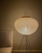 Lumiara Rice Paper Floor Lamp Japanese Inspired Ambient Glow