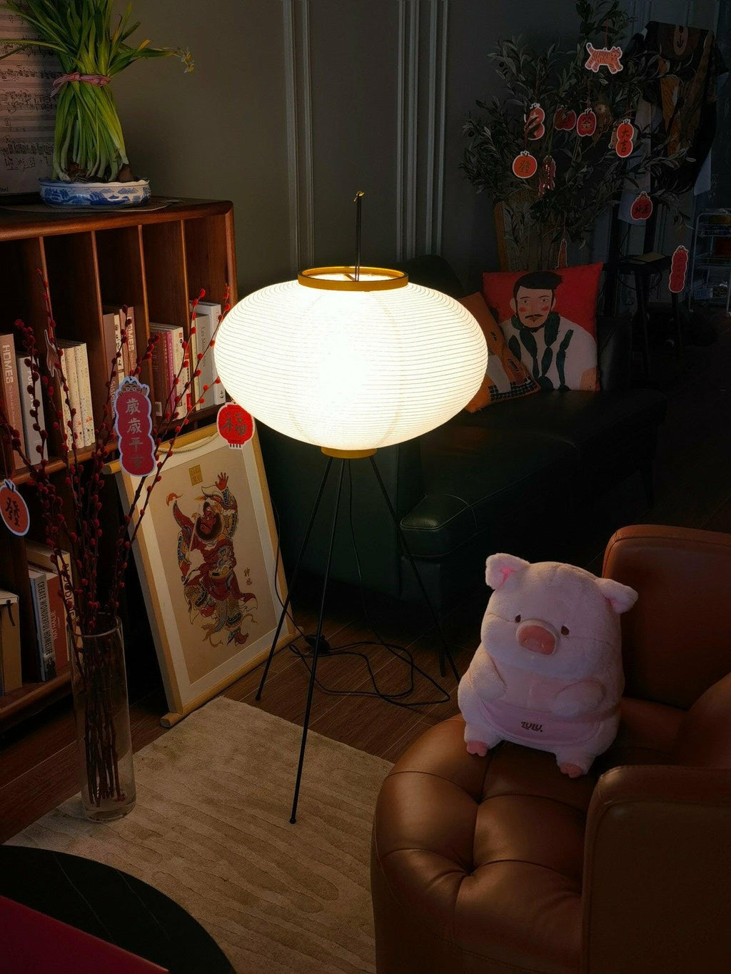 Lumiara Rice Paper Floor Lamp Japanese Inspired Ambient Glow
