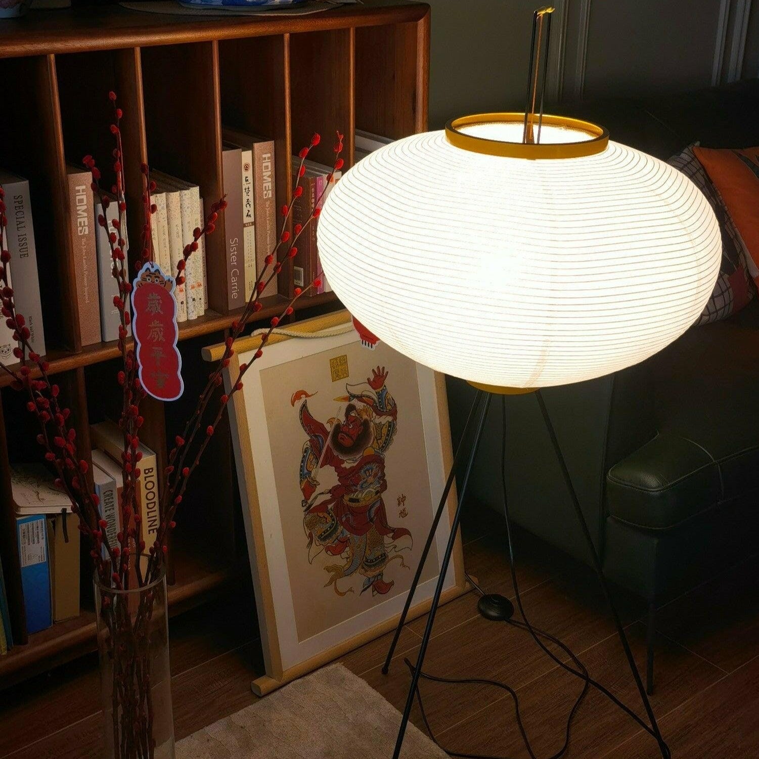 Lumiara Rice Paper Floor Lamp Japanese Inspired Ambient Glow